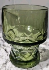 Green 9 oz Honeycomb GEORGIAN Glass Tumbler Replacement