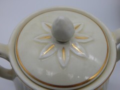HALL Superior Quality Autumn Leaf Coffee, Cream & Sugar Set (TF940)