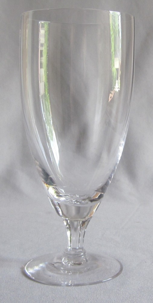 Iced Tea Glass Goblet Fostoria Crystal Debutante Pattern Clear 6 3/4″