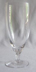 Iced Tea Glass Goblet Fostoria Crystal Debutante Pattern Clear 6 3/4″