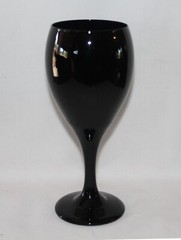 LIBBEY BLACK AMETHYST «TEARDROP» WATER GOBLET – 10 Ounce