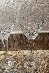 3- Mikasa Crystal Coventry VT200 Wine Glass 8 5/8”