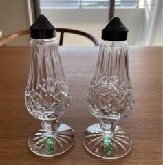 Waterford Lismore Stemmed Salt and Pepper Shaker Set