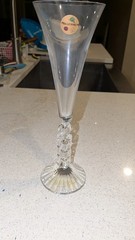 Vintage Cristal d’Arques 12 Piece Set w/8 Tumblers, 2 Flutes, 1 Carafe, 1 Bucket