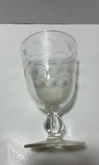 Libbey Rock Sharpe 5 3/8″ Laurel Classic stem water Goblet
