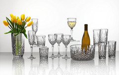 Markham Double Old Fashion Set of 4, 11 Oz, Clear