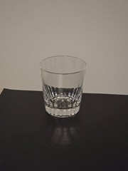 Baccarat Crystal Three-Tiered Spear Cut Old Fashioned, 3 7/8″ Tall