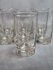 Libbey Clear Glass Tumblers Juice /Water/Shot Glasses Set of 9 Drinkware Set