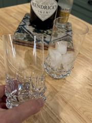 Excellent Holdfast by Rosenthal 5.5″ Highball Glass ~ Set of Nine