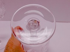 2 Waterford Crystal Millenium Collection Happiness Toasting Balloon Wine Goblets