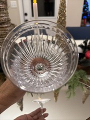 Stunning HANOVER CLEAR by Waterford Marquis Crystal Water Goblet 8 1/2″ tall New