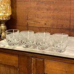 Vintage Libbey Duratuff Winchester Cocktail 5oz Drink Glasses ~ Set of 4