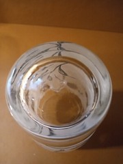 Vintage 1960s Libbey Silver Wheat And Thistle 12Oz Frosted Glasses, Set Of 6