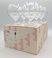 Vintage ROSENTHAL Studio Line Crystal FUGA Brandy Cognac Glass 4.5″ ORIGINAL BOX