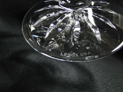 Lenox Mystic Crystal, Vertical & Criss Cross Cuts: Iced Tea (s), 6 7/8″ Tall