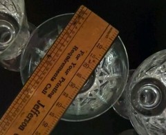 Set of 6 Ascot Crystal Water Glasses 8 oz. By Royal Brierly