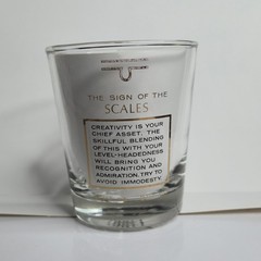 Rare VTG Set of 12 Zodiac 22kt Anchor Hocking Gold Glasses 12oz