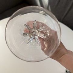 Lenox Firelight Wine Glass 8 5/8″ Clear No Panel Crystal Stemware, 4 Available