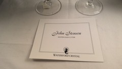 VTG Waterford Crystal Millennium Prosperity Toasting Champagne Flutes, in Box