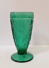 INDIANA GLASS TIARA SANDWICH SPRUCE GREEN ICED TEA GLASS