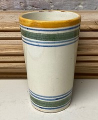 Vintage Peters & Reed FLORENTINE 5 1/2″ Tall Lemonade Juice Water Tumbler