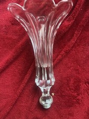 Duncan Miller Monticello Tiffin 3 Piece Epergne Clear