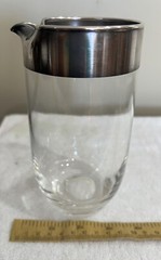 Vintage/MCM, Dorothy Thorpe, Juice/Cocktail Pitcher, Hand Blown Glass
