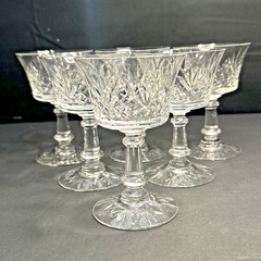 Fostoria WAKEFIELD 4.37” Liquor Cocktail Glasses Signed – Set Of 6 EXCELLENT