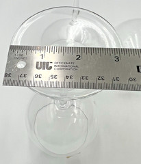4 VTG Cristal d’Arques Paris Selection Cabernet Balloon Wine Glass 20oz Orig Box