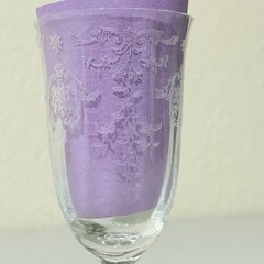 SET of 4 VINTAGE Fostoria Navarre Clear Crystal 4 fl oz Juice Glasses