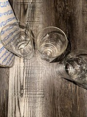 SIGMA SCULPTA 8 tennis etched high ball glasses Lot 4 Designs 5.75” Mcm Bar