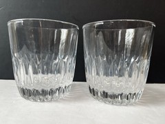 2 Princess House Royal Highlights 10 OZ Rocks Old Fashioned Glasses