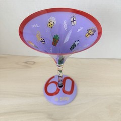 LOLITA 60th BIRTHDAY GIRL 60 is Sexy Hand Painted Martini Glass Recipe