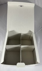 Vintage Set Of 4 Royal Gallery of Crystal Gold Buffet Double Old Fashioned. New