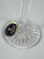 New Vintage 6x Bohemian Clear Crystal Brilliant Port Sherry Wine Glass 5.75 «