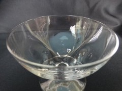 Imperial Glass Clear Svelte Tall Champagne Or Dessert Very Good Used Condition