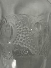 Westmoreland DELLA ROBBIA 6” Tea Goblet Vintage clear glass footed 11 oz.