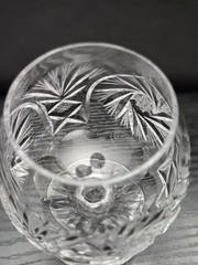 American Cut – Barbara Cut Crystal – 4″ Brandy Snifter