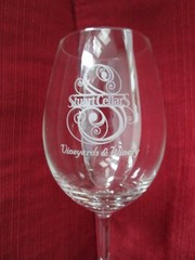 Stuart Cellars Wine Glasses 7.5 inches Tall-Set of 4
