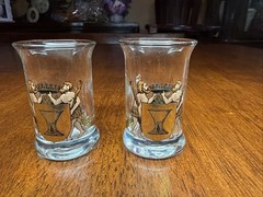 Royal Copenhagen set of 2 glasses Vintage