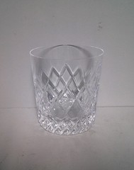 Crystal KINSALE CUT 3-3/8″ tall Old Fashions SET OF THREE