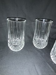 Cristal D’Argue Long Champ France Lead Crystal Glass