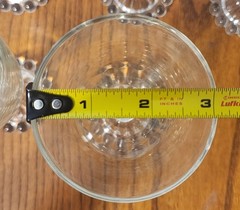 Anchor Hocking Berwick Boopie Clear Glass Water Goblet Set of 8