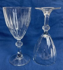 C9N12 by Cellini Crystal Wine Glasses Set Of 4 “EXCELLENT”