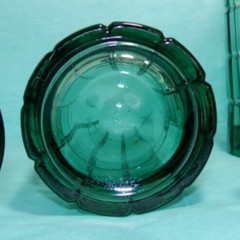 (4) Anchor Hocking Manchester Tartan Green Iced Tea Glasses 16oz Heavy Tumblers