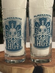 McMenamins Eugene Oregon Kapu Hut Tiki Bar The Old Hangout Tiki Nui Glasses (2)