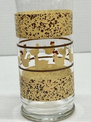 Vintage Libbey Ducks And Hens Glasses Tumblers 14 Oz And 10 Oz Set Of 6