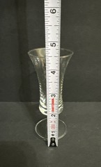 Dansk Designs Set — Holland Style Footed Glass Cordial Glasses, 5 pcs.