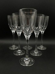 SET OF 6 DARTINGTON RACHAEL CRYSTAL SHERRY GLASSES CR2328