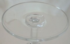 2 AMERICAN HERITAGE Crystal- Water Goblet -St. George -Clear- 8″-EUC